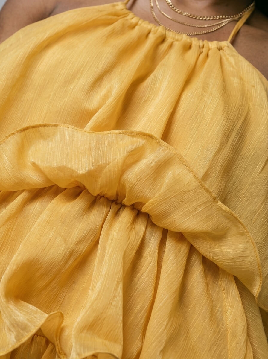 Aria Tiered Ruffle Mini Dress