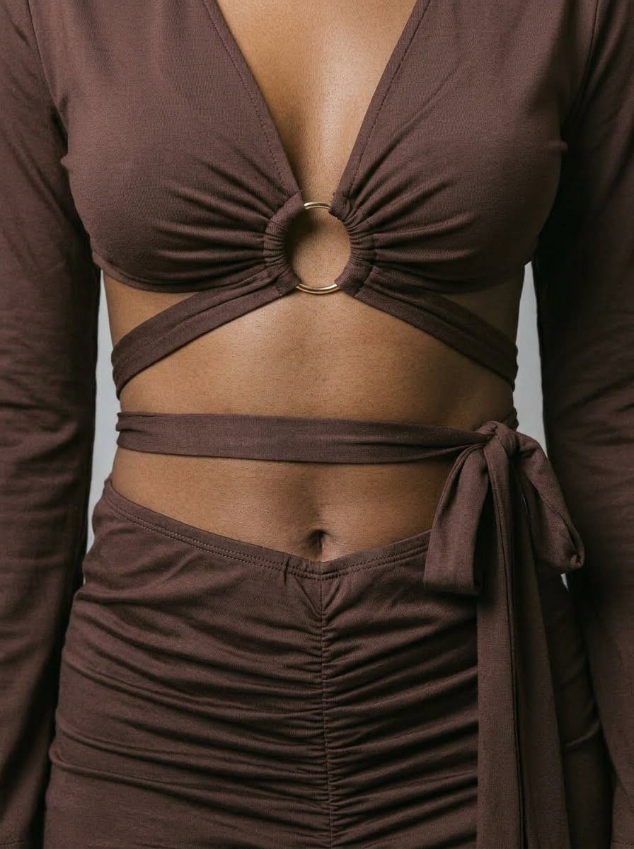 Layla Ring Cutout Maxi Set