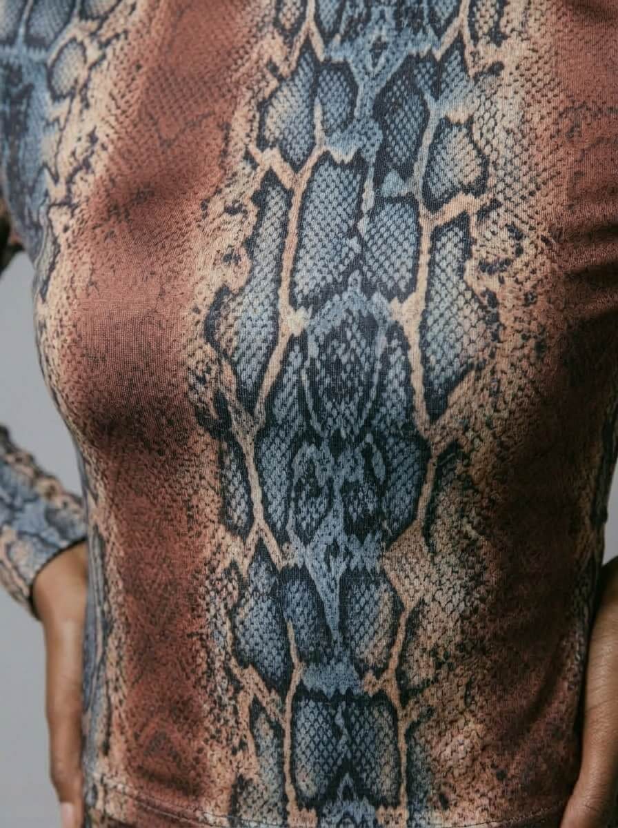 Zaria Snake Flare Set