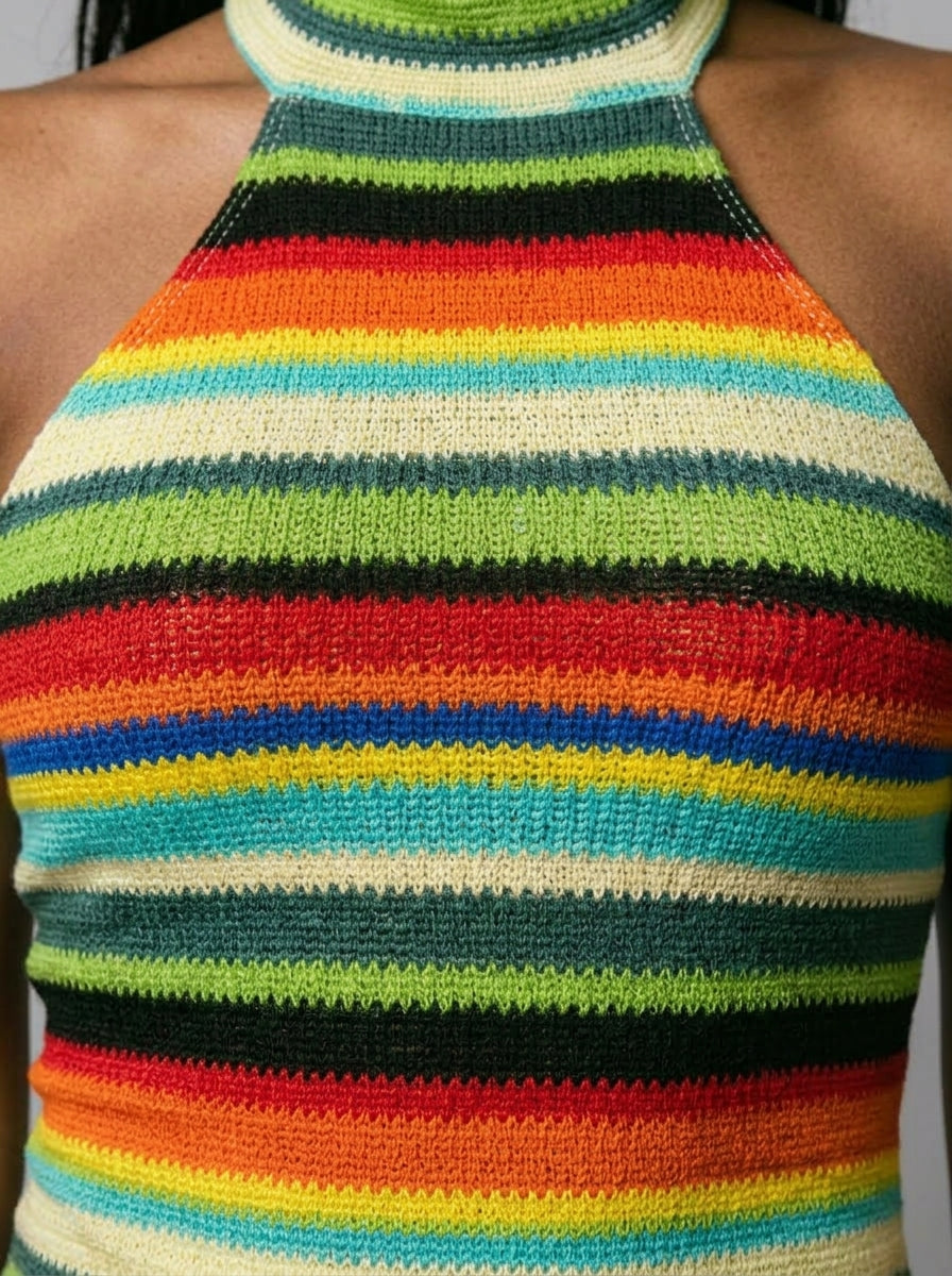 Sierra Striped Knit Dress